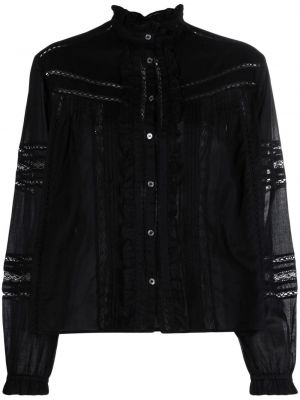 Krage blus Marant Etoile svart