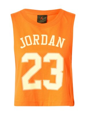 Top Jordan arancione