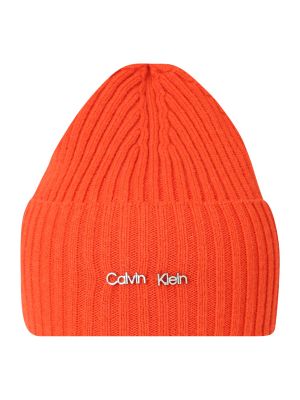 Berretto Calvin Klein arancione