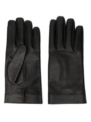 Δερμάτινα γάντια Saint Laurent μαύρο