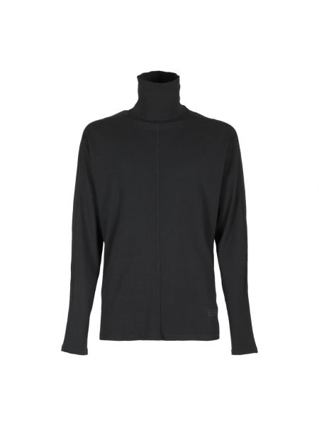Sweter z długim rękawem Mm6 Maison Margiela czarny