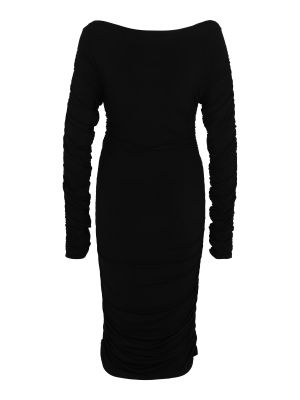 Obleka Selected Femme Tall črna