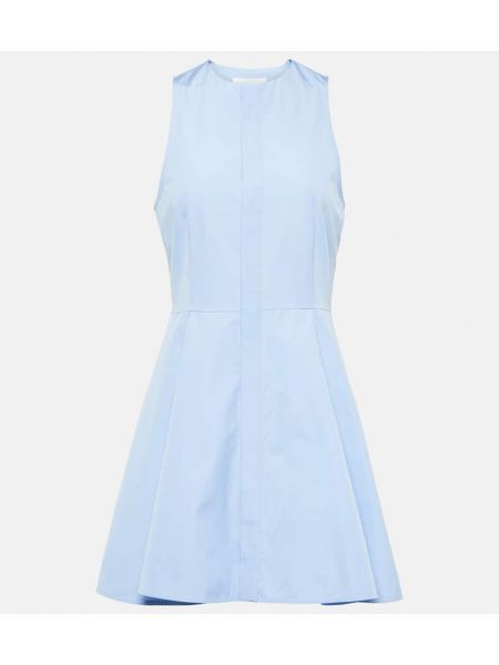 Βαμβακερή φόρεμα Ami Paris μπλε