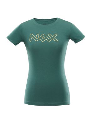 Pamučna majica Nax zelena