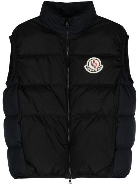 Kapitone yelek Moncler siyah