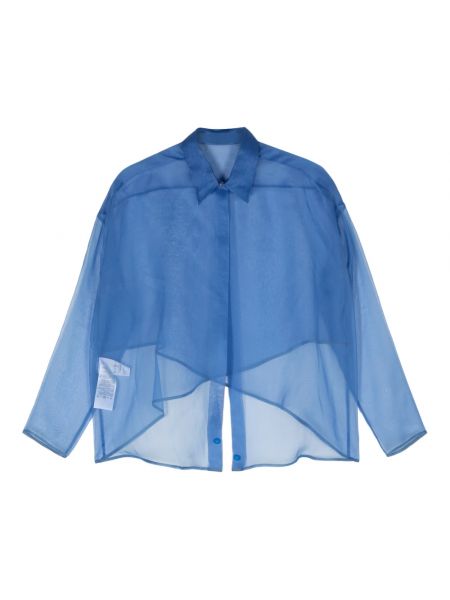 Koszula Giorgio Armani niebieska