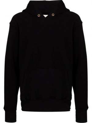 Brīva piegriezuma kapučdžemperis Les Tien melns