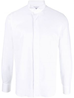 Риза с панделка D4.0 бяло