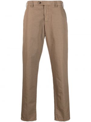 Pantaloni dritti Lardini marrone