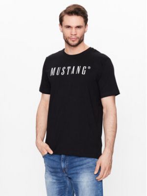 Priliehavé tričko Mustang čierna