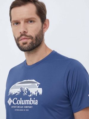 Тениска с дълъг ръкав с принт Columbia