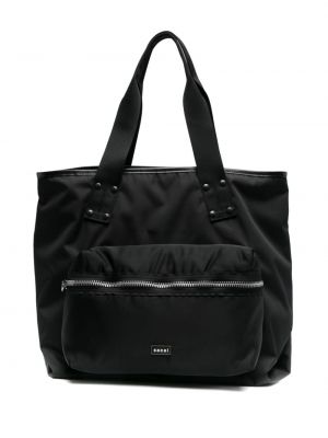 Nákupná taška Sacai čierna