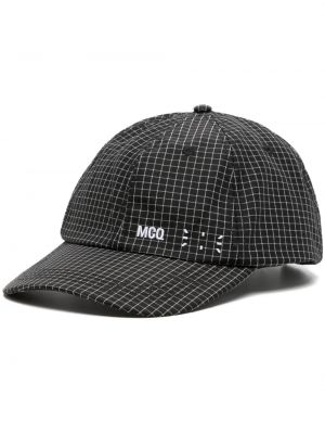 Haftowana czapka z daszkiem Mcq czarna