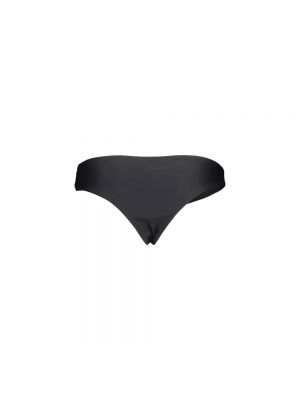 Bikini de tela jersey Courrèges negro