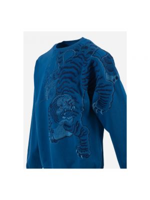 Bluza bawełniana Maharishi niebieska
