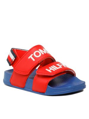 Sandále Tommy Hilfiger červená