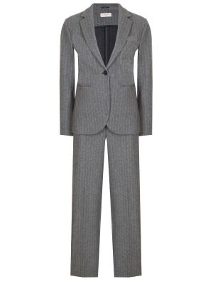 Хлопковый костюм Circolo 1901 серый