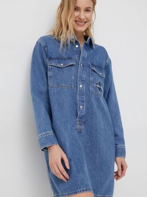 Calvin Klein Jeans farmerruha mini, oversize