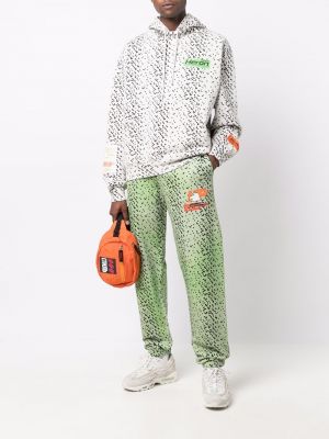 Pantalon de joggings à motifs abstraits Heron Preston vert