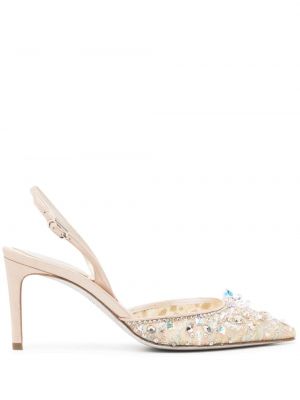 Leder pumps Rene Caovilla