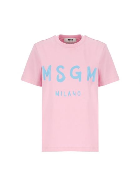 Koszulka Msgm różowa