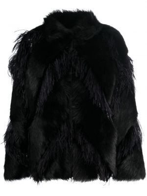 Jacke mit federn Ralph Lauren Collection schwarz