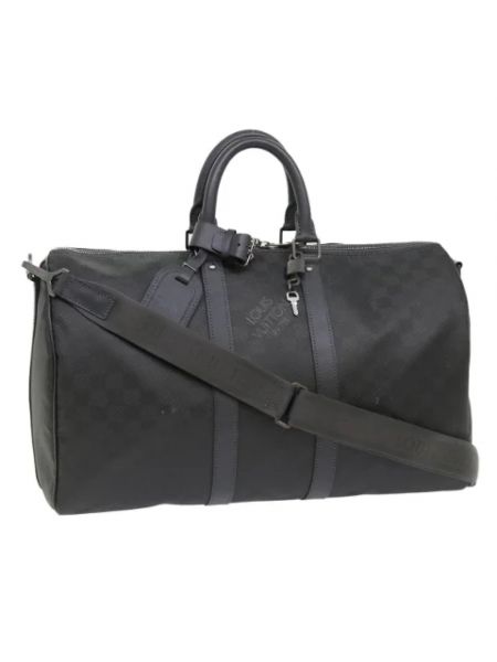 Torba podróżna retro Louis Vuitton Vintage czarna