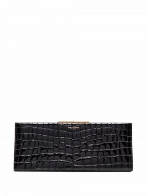 Clutch Saint Laurent svart