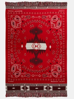 Kašmírový šátek Alanui červený