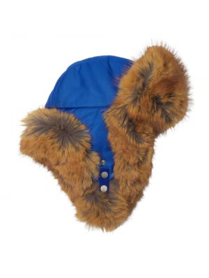 Kepurė Burberry mėlyna