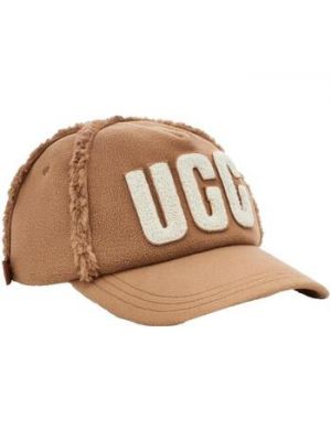 Beżowa czapka z daszkiem Ugg