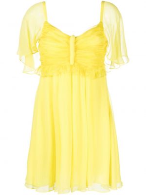 Mini šaty Blugirl žltá