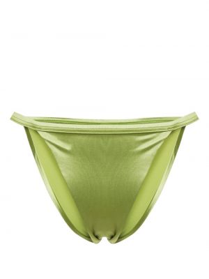 Satenski bikini Form And Fold zelena