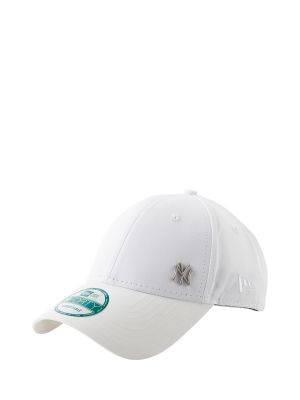 Kepurė su snapeliu New Era balta