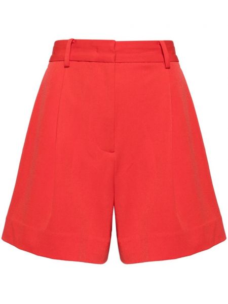 Plisseret shorts Staud rød