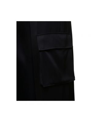 Pantalones rectos Versace negro