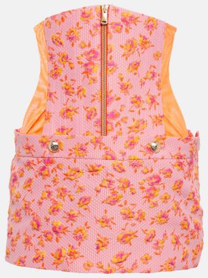 Květinové mini sukně Vivienne Westwood růžové