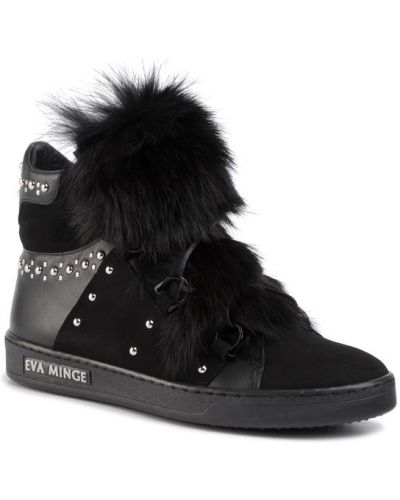 Sneakersy Eva Minge czarne