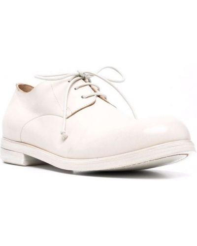 Nėriniuotos derby batai su raišteliais Marsell balta