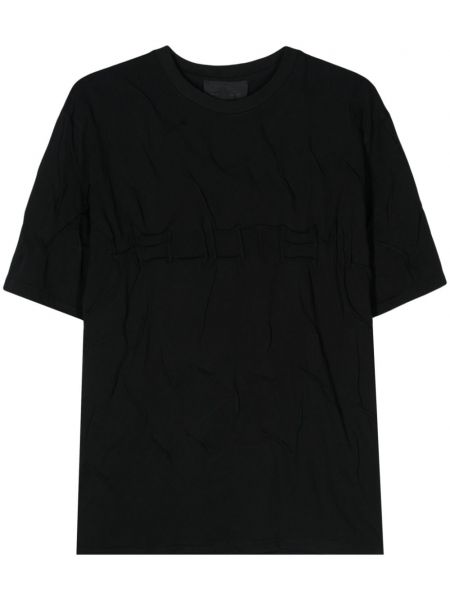 Bavlněné tričko Heliot Emil černé