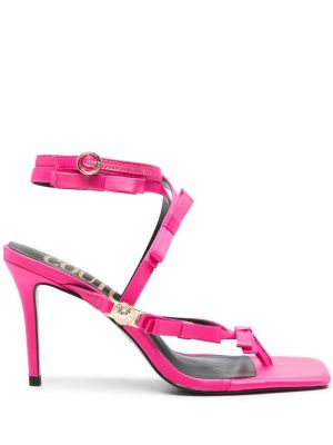 Sandále s mašľou Versace Jeans Couture