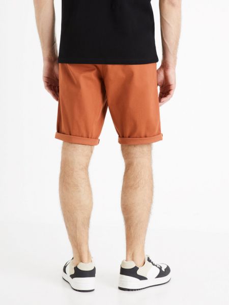 Shorts Celio orange