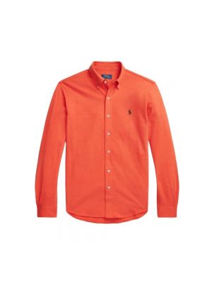 Koszula Polo Ralph Lauren pomarańczowa