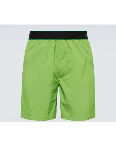 Pantalones cortos de nailon Bottega Veneta verde