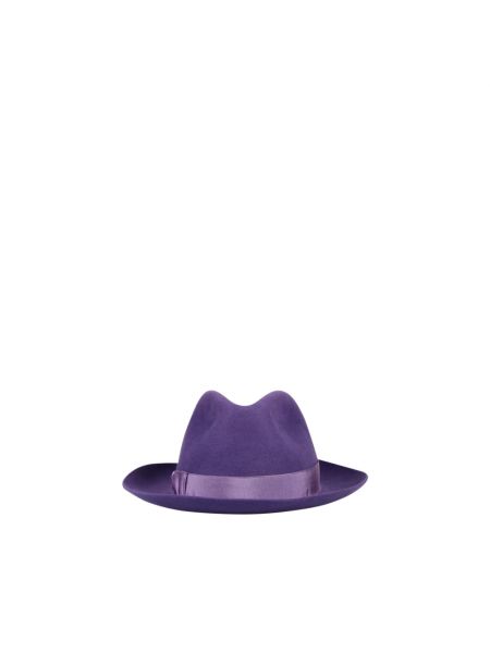 Chapeau Borsalino violet