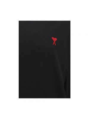 Camiseta de manga larga Ami Paris negro