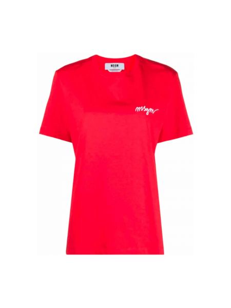 T-shirt Msgm rouge