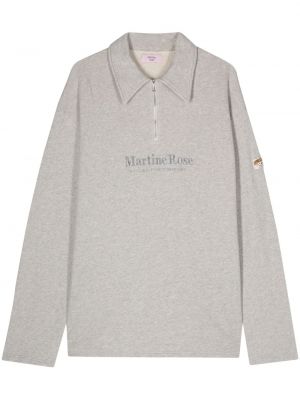 Medvilninis siuvinėtas polo marškinėliai Martine Rose