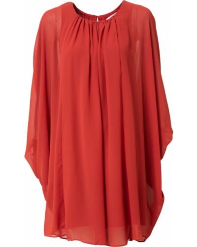 Relaxed коктейлна рокля Naf Naf червено
