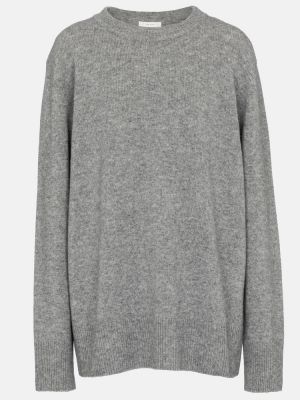 Jersey de lana de cachemir de tela jersey The Row gris